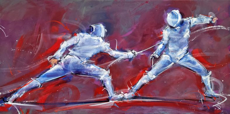 Semifinalistas de la VI Edición Premios Blogs Jurídicos de Oro 2024 : Abierta la votación final - delaJusticia.com art peinture tableau escrime epee sport jo paris 2024 788x390 1 - delaJusticia.com